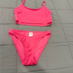 Wild Fable Vibrant Pink  Bikini Set
